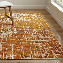 Celosia Orange Hand Knotted 8'x10' Rug