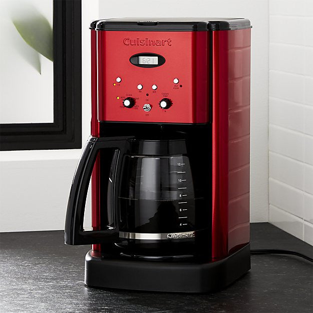 Cuisinart ® Brew Central 12-Cup Red Coffee Maker